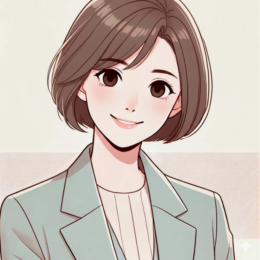 AI秘書SAI - 仮想秘書として働くAIキャラクターのイメージ図